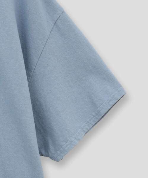 「CONVERSE TOKYO」 半袖Tシャツ MEDIUM サックスブルー レディース_画像5