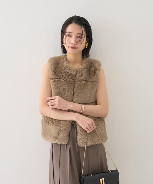 ベスト ジレ エコファージレ レディース Rouge vif ベスト ジレ エコファージレ レディース : ZOZOTOWN