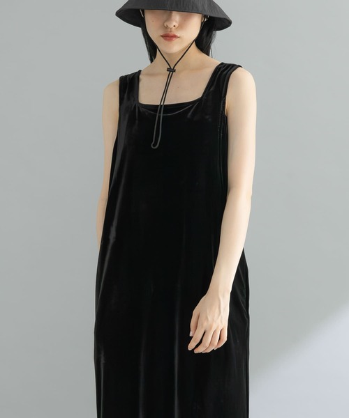【美品】Doudou ベロアワンピース WEB限定 Noela ワンピース 「WEB限定」ベロアワンピース : ZOZOTOWN