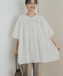 チュニック コットンボイルVネックチュニック｜ZOZOTOWN Yahoo!店