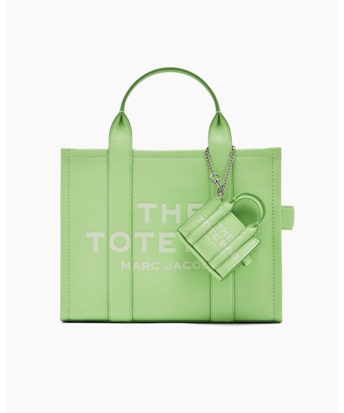 MARC JACOBS ミントグリーン トートバッグ MARC JACOBS ポーチ THE NANO TOTE BAG CHARM/ザ ナノ トート