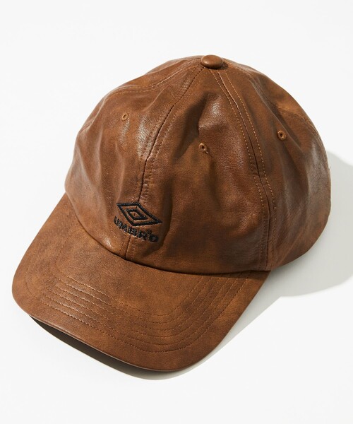 「UMBRO」 キャップ フリ- ダークブラウン メンズ_画像8