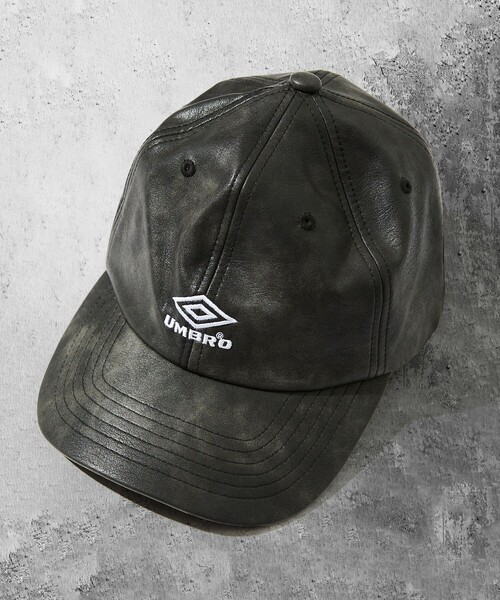 「UMBRO」 キャップ フリ- ダークブラウン メンズ_画像9