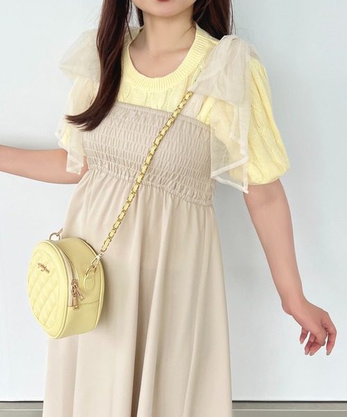 「apres jour」 キャミソールワンピース X-LARGE アイボリー レディース_画像2