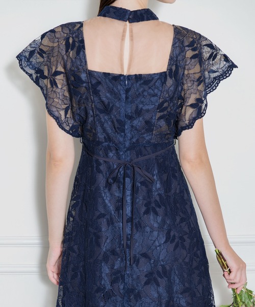 「Leja」 半袖ワンピース SMALL モカ レディース_画像7