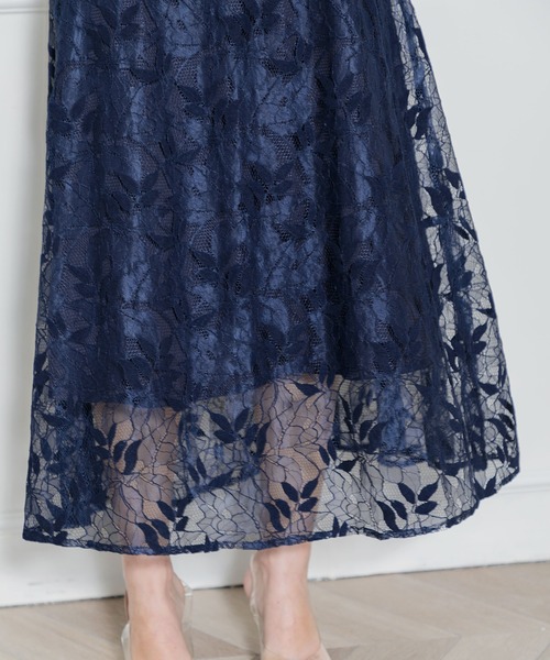 「Leja」 半袖ワンピース SMALL モカ レディース_画像8