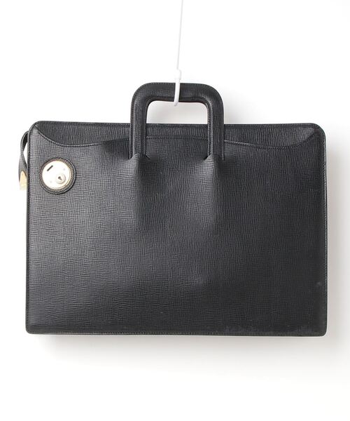 Burberry ブラック ハンドバッグ BURBERRY（バーバリー） ハンドバッグ 黒 ブラック レザー チェック