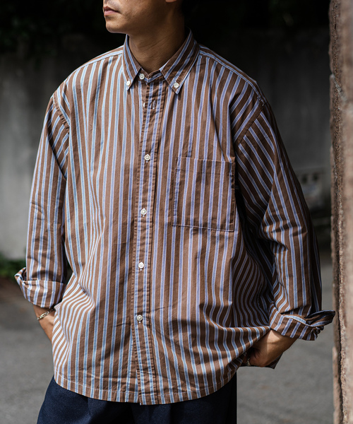 「417 EDIFICE」 長袖シャツ SMALL グレー メンズ_画像5