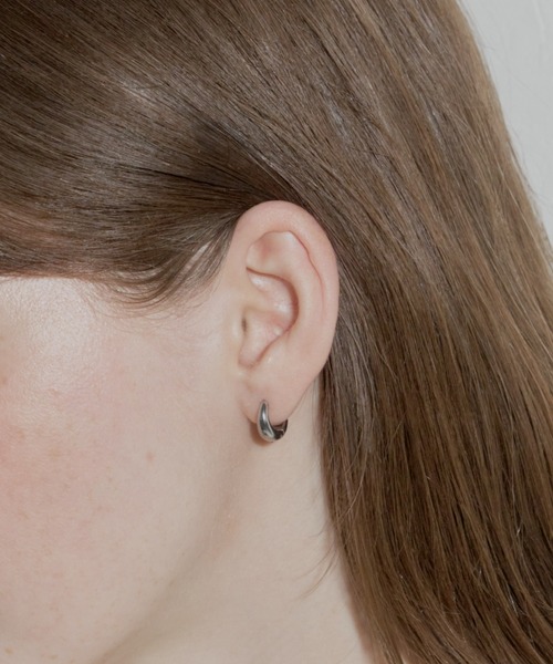GIUNON フープ ピアス tiny drop hoop pierce / タイニードロップ