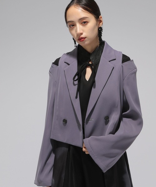 HARE（ハレ） ジャケット FREE パープル レディース : ZOZOTOWN Yahoo