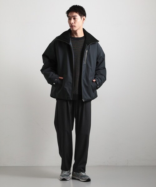 THE SHOP TK ブルゾン アウター 「洗濯機可」きれいめにもカジュアルに