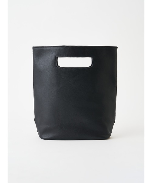 ONE.（ワンドット） ハンドバッグ 」Leather Small Bucket / 撥水