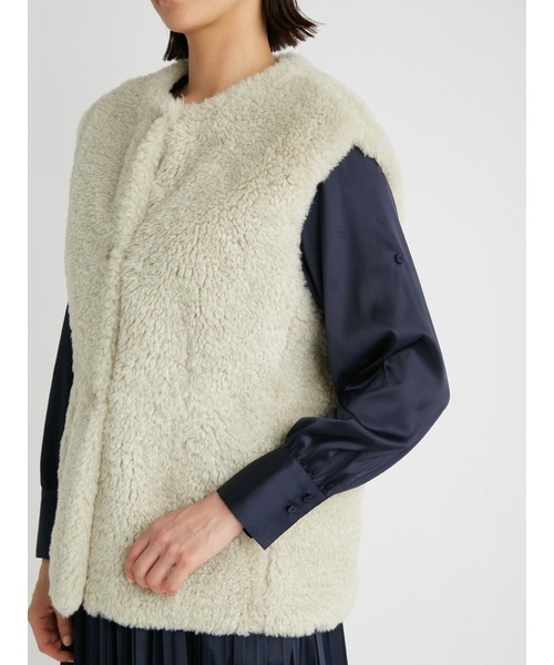 CELFORD（セルフォード） ベスト FREE アイボリー レディース