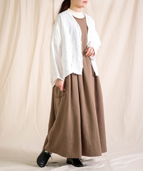 Brocante ブラウス シャツ 「Brocante / ブロカント」 リネン