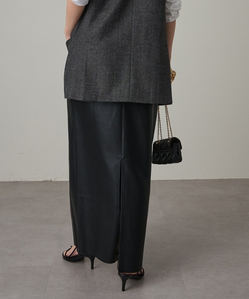 「LOUNGEDRESS」 スカート MEDIUM ブラック レディース_画像4