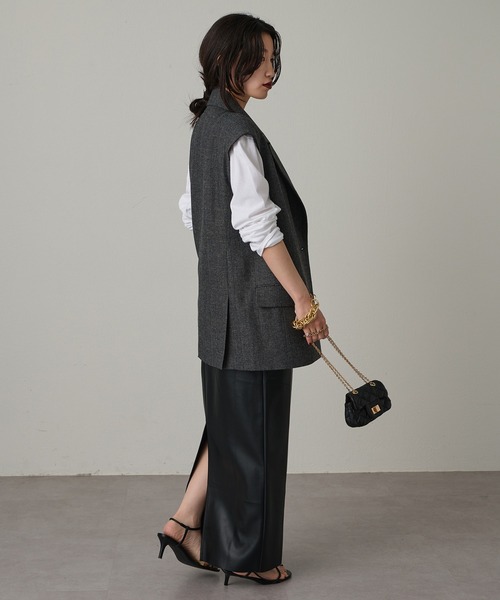 「LOUNGEDRESS」 スカート MEDIUM ブラック レディース_画像5