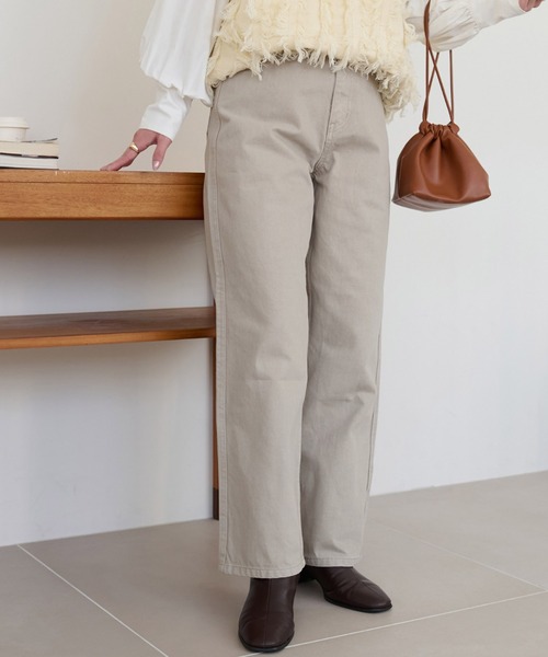 「DISCOAT」 デニムパンツ LARGE ブルー レディース_画像4