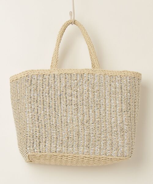 「Green Parks」 かごバッグ FREE シルバー レディース_画像2