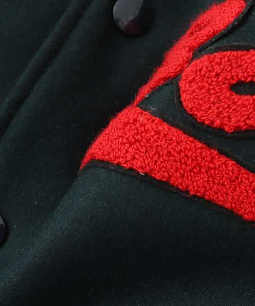 BoTT（ボット） スタジャン WOLF VARSITY JACKET メンズ : ZOZOTOWN