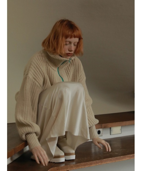 「AMAIL」 スカート FREE アイボリー レディース_画像5