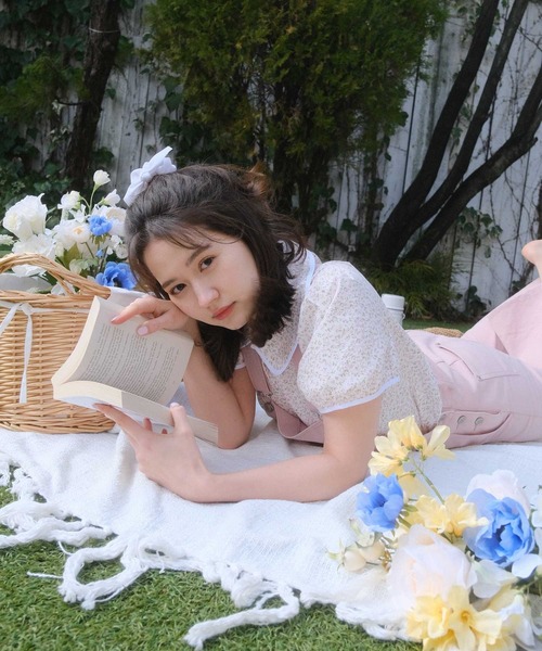 「TINA:JOJUN」 半袖シャツ M アイボリー レディース_画像5