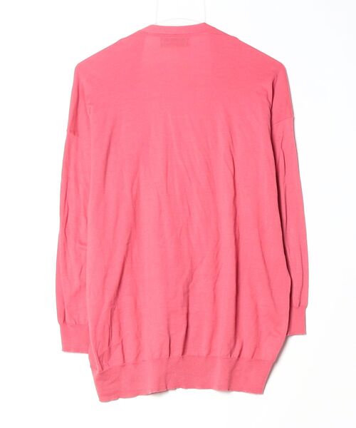 「ZUCCa」 ニットカーディガン M size ピンク レディース_画像2