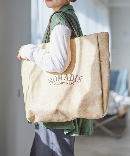 「NOMADIS」 トートバッグ FREE ブラック レディース_画像6