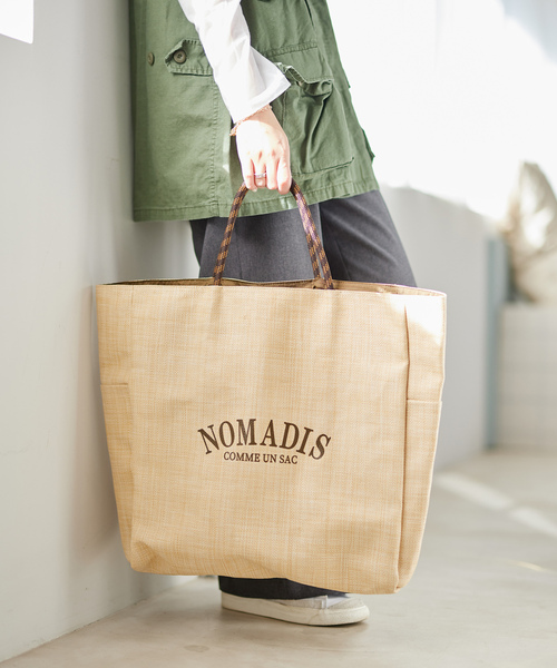 「NOMADIS」 トートバッグ FREE ブラック レディース_画像9