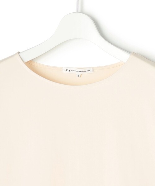 tシャツ ナチュラルコットンベア シアードッキング カットソー レディース | ブランド登録なし | 21