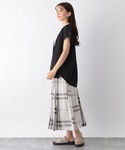 「GLOBAL WORK」 半袖ブラウス LA...の詳細画像2
