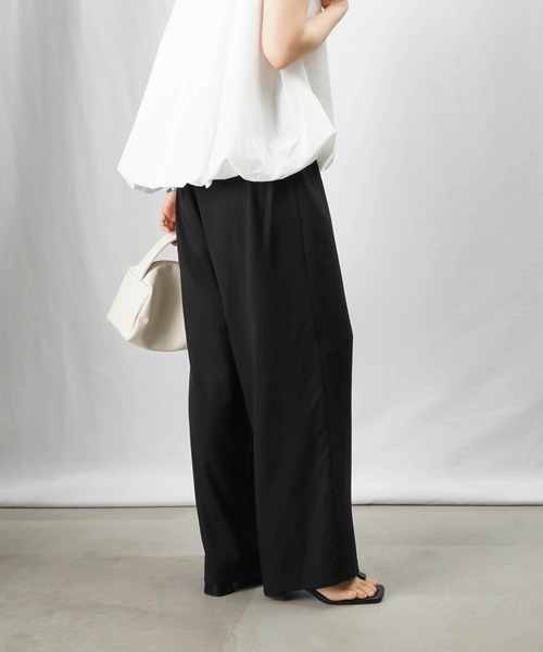 「LUCA/LADY LUCK LUCA」 イージーパンツ FREE ブラック レディース_画像3