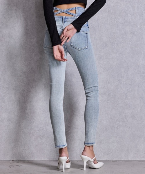 GYDA（ジェイダ） ジーンズ デニム デニムパンツ ハイウエストウエスト