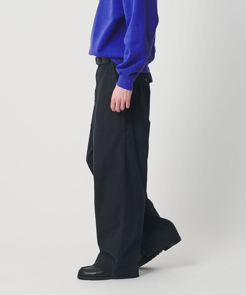 BEAUTY＆YOUTH UNITED ARROWS カーゴパンツ ヘリンボーン ツイル