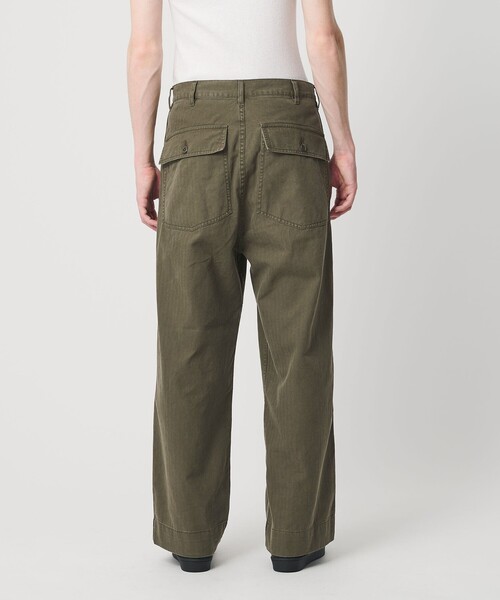 BEAUTY＆YOUTH UNITED ARROWS カーゴパンツ ヘリンボーン ツイル