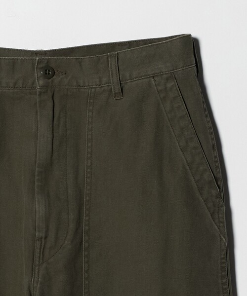 BEAUTY＆YOUTH UNITED ARROWS カーゴパンツ ヘリンボーン ツイル