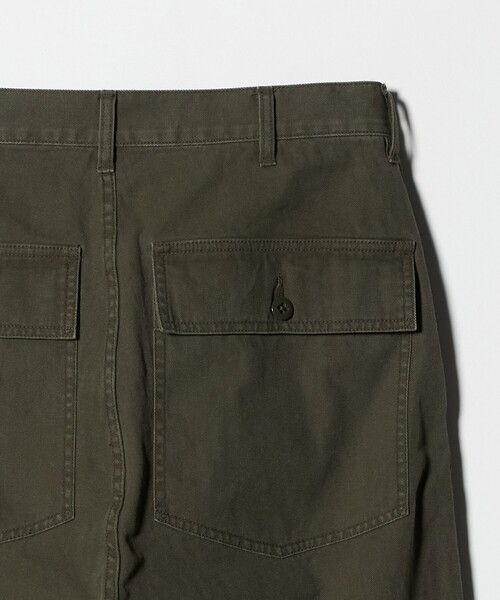 BEAUTY＆YOUTH UNITED ARROWS カーゴパンツ ヘリンボーン ツイル