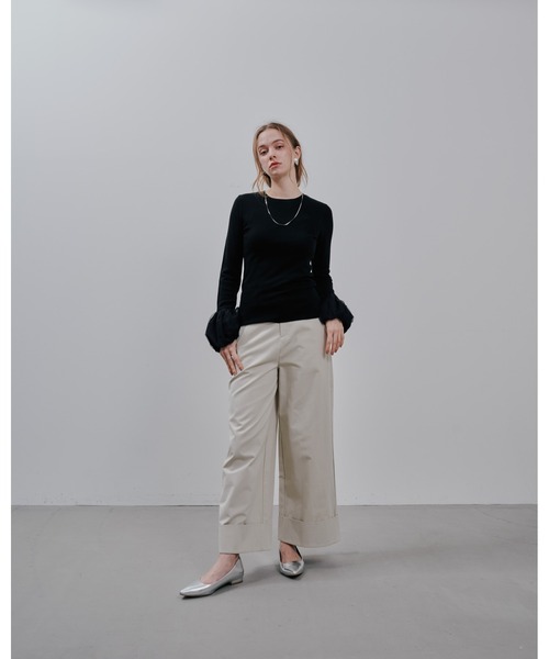 Julep ワイドパンツ チノパン chino Wide Pants レディース : ZOZOTOWN