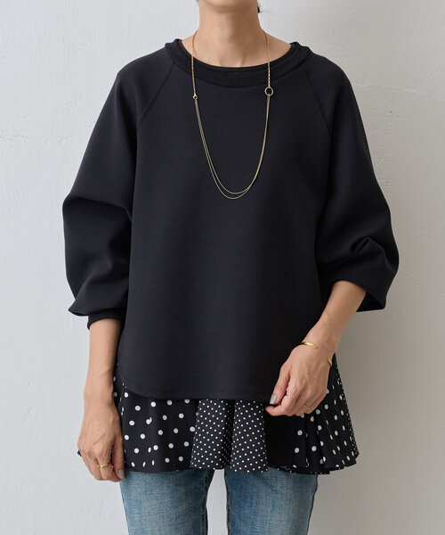 BEARDSLEY（ビアズリー） 長袖カットソー FREE ブラック レディース