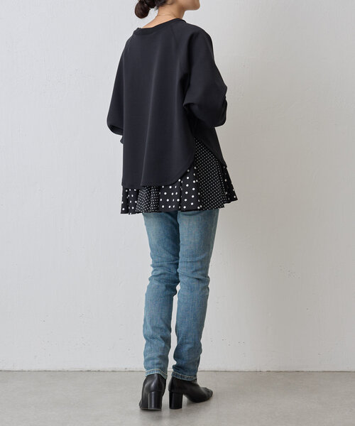 BEARDSLEY（ビアズリー） 長袖カットソー FREE ブラック レディース