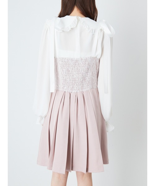 「Ank Rouge」 サロペットスカート M ピンク レディース_画像5