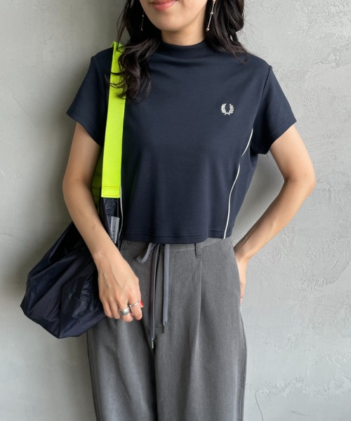 FRED PERRY（フレッドペリー） tシャツ 半袖 ワンポイントロゴ刺繍