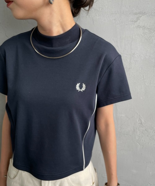 FRED PERRY（フレッドペリー） tシャツ 半袖 ワンポイントロゴ刺繍