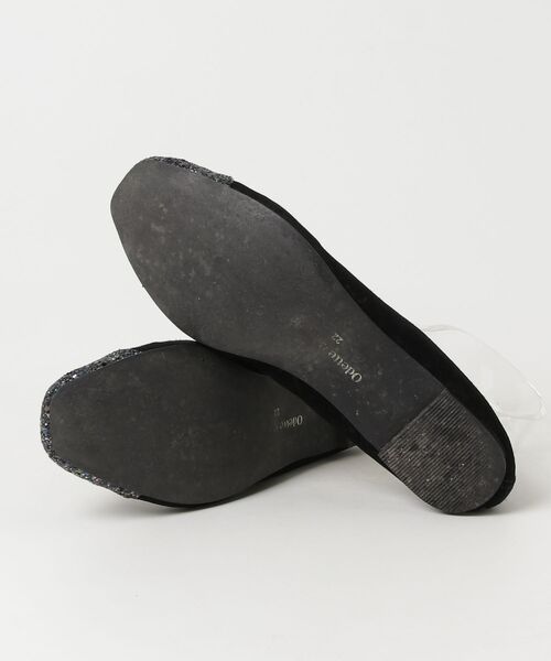 「ODETTE E ODILE」 フラットパンプス 22cm ブラック レディース_画像3