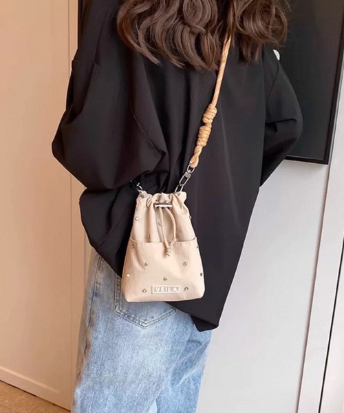 「pumpkin port」 ショルダーバッグ FREE ブラック レディース_画像7