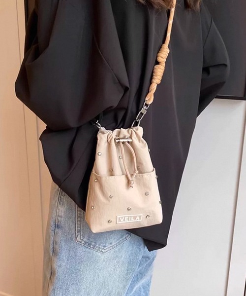 「pumpkin port」 ショルダーバッグ FREE ブラック レディース_画像8