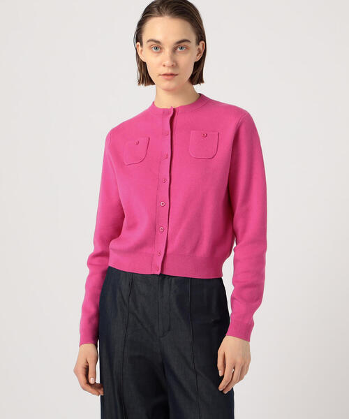 CABaN（キャバン） ニットカーディガン X-SMALL カーキ レディース