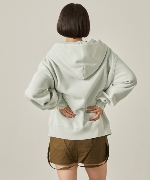 「Snap club」 スウェットカットソー L レッド レディース_画像6