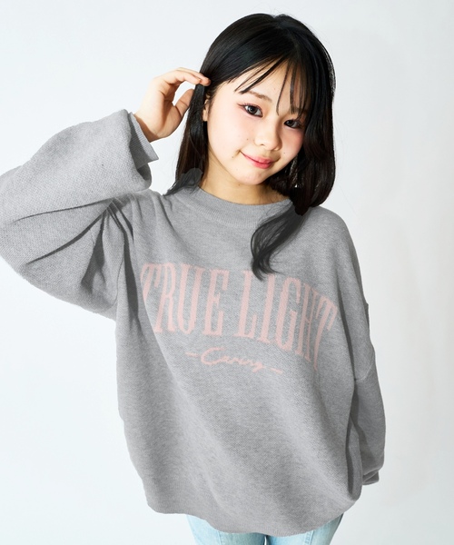 LOVETOXIC ニット セーター 「GOODPRICE」カラバリニット キッズ 子供