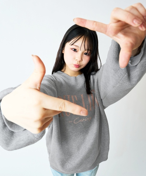 LOVETOXIC ニット セーター 「GOODPRICE」カラバリニット キッズ 子供