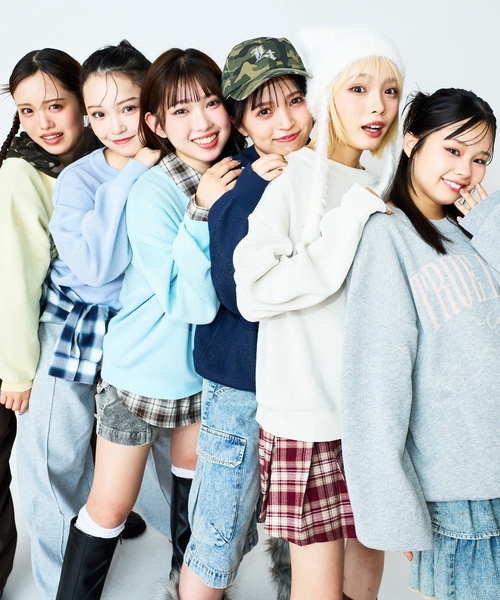 LOVETOXIC ニット セーター 「GOODPRICE」カラバリニット キッズ 子供